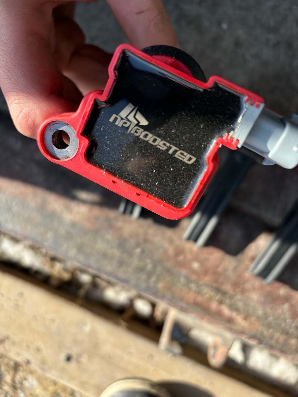 NPBoosted Performance Ignition Coils Set of 4 Red
